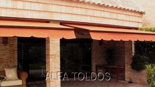 Toldos en Villanueva del Pardillo, Alfa Toldos Madrid. Toldos extensible para porche.